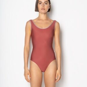 Yumiko Leotard - Veronique Red - Small - S
